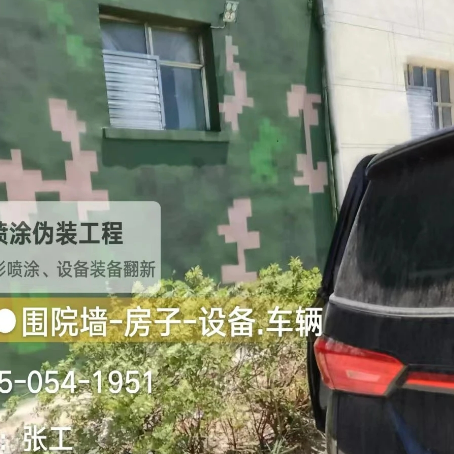 桂林数码迷彩漆施工